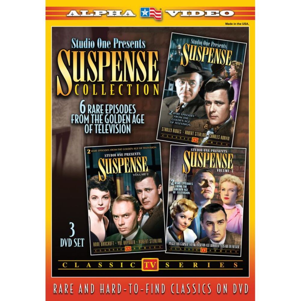Studio One Presents Suspense Collection  DVD